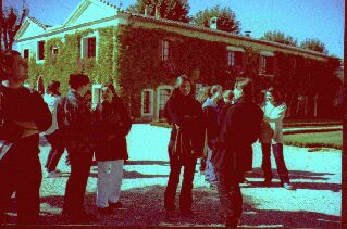 visite du chateau Pape clment